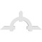 Ekena Millwork Ericson Architectural Grade PVC Gable Bracket, 72"W x 33"H x 6"D x 6"F, 11/12 Pitch GBP072X33X0606ERI00 - alternate 5
